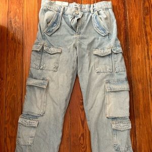Tik Tok Famous Zara Denim Cargos